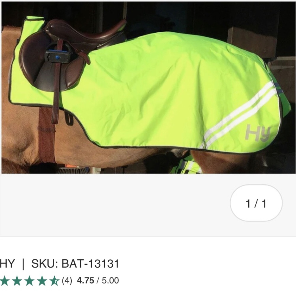 Hy Reflector Exercise Sheet horse-sized